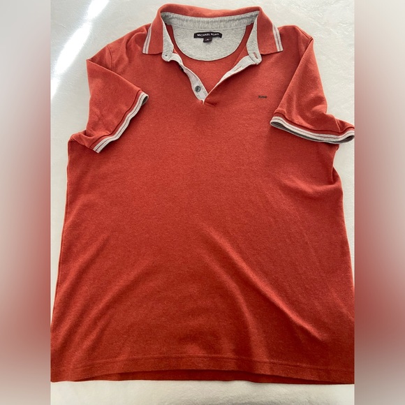 Michael Kors Other - beautiful shirt for men famous brand medium size orange color